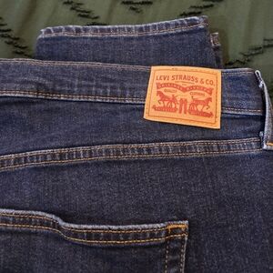 Levi's Dark Blue Denim Jeans